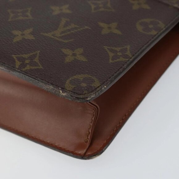 LOUIS VUITTON Monogram Pochette Homme Clutch Bag M51795 LV Auth ep10935 - Picture 3 of 16